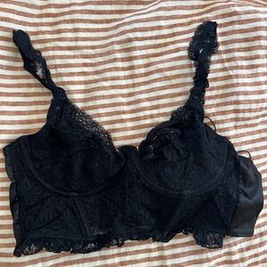 Black corset top